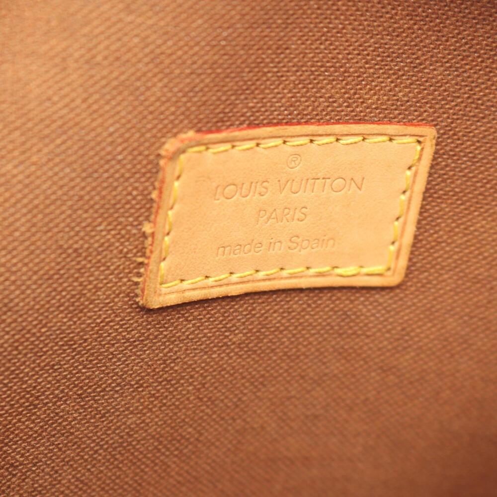 LOUIS VUITTON Brown Monogram Leather Pochette Fanny Pack - Picture 4 of 9